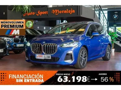 Usado BMW 218 Active Tourer Sport Line 150 CV (110 kW) 2022 Azul Monovolumen
