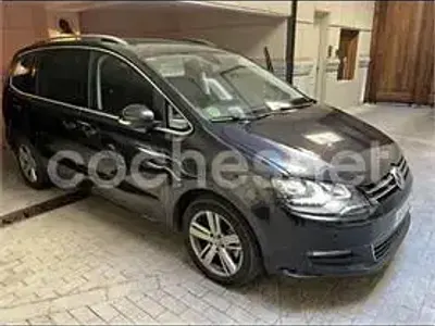 Usado VW Sharan Advance 184 CV (135 kW) 2018 Negro Monovolumen