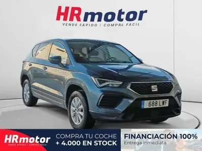Usado Seat Ateca Reference 110 CV (80 kW) 2022 Gris SUV