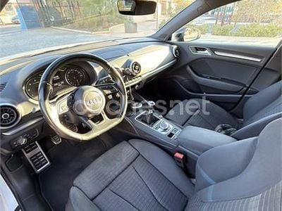 Usado Audi A3 Sport 110 CV (80 kW) 2017 Blanco Berlina
