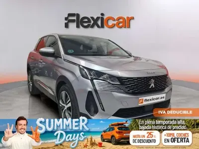 Usado Peugeot 3008 Allure 131 CV (96 kW) 2021 Gris SUV