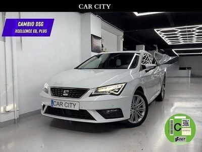 Usado Seat Leon XCELLENCE 150 CV (110 kW) 2019 Blanco Familiar