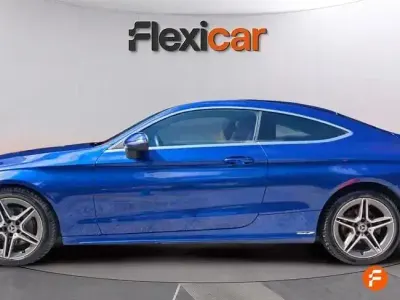 Usado Mercedes C220 194 CV (142 kW) 2019 Azul Coupe