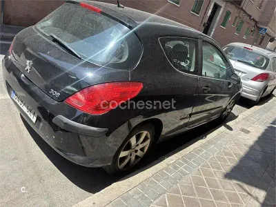 Usado Peugeot 308 Sport 110 CV (80 kW) 2009 Negro Berlina