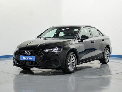 Usado Audi A3 116 CV (85 kW) 2021 Negro Berlina