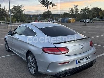 Gris / plata Usado 2016 Mercedes C220 AMG line Coupe | 25.000 € (Precio justo)