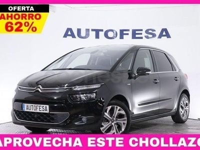 Usado Citroën C4 Picasso PureTech 130 CV (95 kW) 2016 Negro Monovolumen