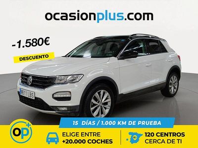 Usado VW T-Roc Advance 115 CV (84 kW) 2019 Blanco SUV