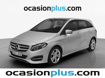 Usado Mercedes B180 109 CV (80 kW) 2015 Gris plata Monovolumen