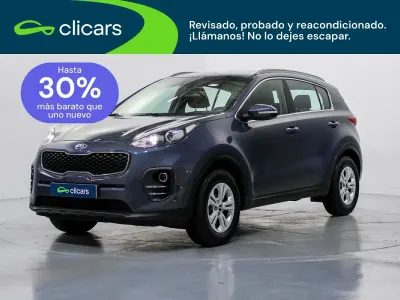 Usado Kia Sportage 135 CV (99 kW) 2017 Gris SUV