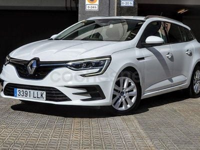 Usado Renault Mégane GrandTour Intens 115 CV (84 kW) 2020 Blanco Familiar