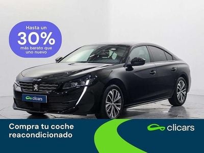Usado Peugeot 508 Allure 131 CV (96 kW) 2022 Negro Berlina