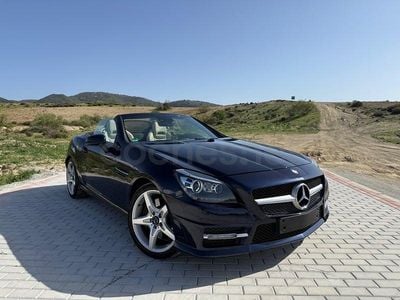 Occasion Mercedes SLK200 184 PK (135 kW) 2012 Blauw Cabriolet