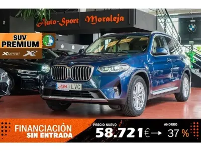 Usado BMW X3 xLine 190 CV (139 kW) 2021 Azul SUV