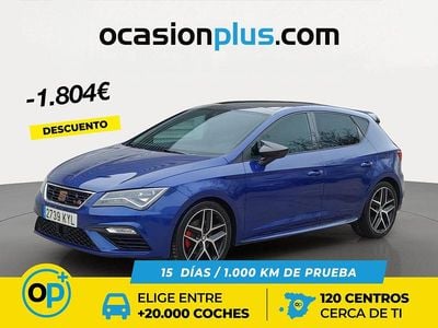 Azul Usado 2019 Seat Leon FR Berlina | 19.850 € (Precio justo)