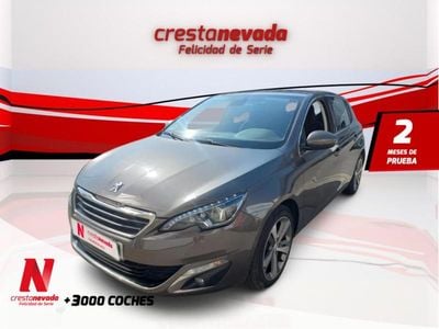 Usado Peugeot 308 Allure 115 CV (84 kW) 2015 Gris / plata
