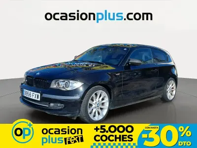 Usado BMW 120 170 CV (125 kW) 2007 Negro Utilitario