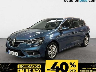 Azul Usado 2017 Renault Mégane GrandTour Business Familiar | 12.028 € (Buen precio)