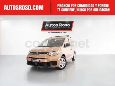 Usado VW Caddy 102 CV (75 kW) 2021 Marrón Monovolumen