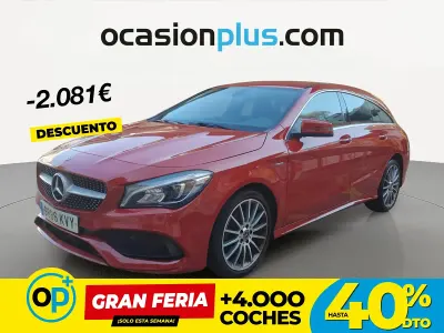 Usado Mercedes CLA200 136 CV (100 kW) 2019 Rojo Coupe