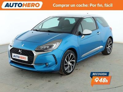 Usado DS Automobiles DS3 Style 100 CV (73 kW) 2016 Azul Utilitario