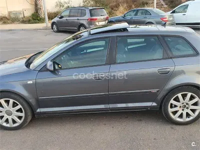 Usado Audi A3 Sportback S-Line 140 CV (102 kW) 2008 Verde Utilitario