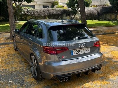 Usado Audi S3 300 CV (220 kW) 2014 Gris / plata Berlina