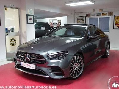 Usado Mercedes E450 367 CV (269 kW) 2021 Gris Coupe