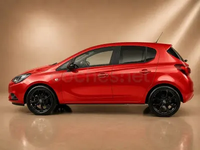Usado Opel Corsa Selective 90 CV (66 kW) 2017 Rojo Utilitario