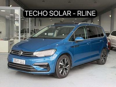 Usado VW Touran Sport 150 CV (110 kW) 2021 Azul Monovolumen