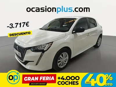 Usado Peugeot 208 Active 100 CV (73 kW) 2022 Blanco Utilitario