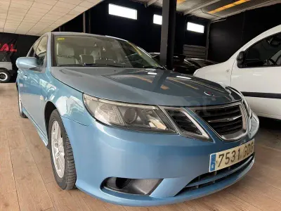 Usado Saab 9-3 Linear 150 CV (110 kW) 2008 Azul Berlina
