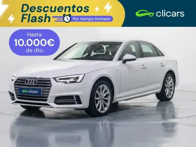 Usado Audi A4 S-Line 150 CV (110 kW) 2018 Blanco Berlina