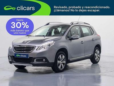 Usado Peugeot 2008 Allure 110 CV (80 kW) 2016 Gris SUV