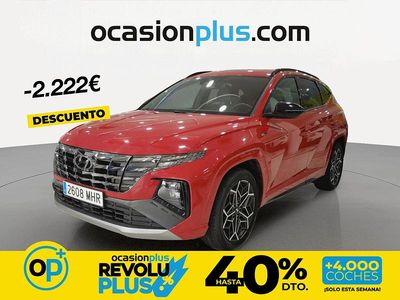 Usado Hyundai Tucson N Line 150 CV (110 kW) 2023 Rojo SUV