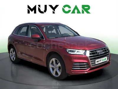 Usado Audi Q5 S-Line 163 CV (119 kW) 2017 Rojo SUV
