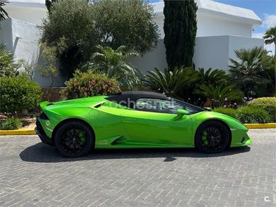 Usado Lamborghini Huracán 640 CV (470 kW) 2023 Verde Descapotable