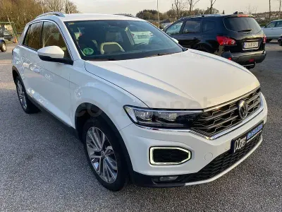 Usado VW T-Roc Sportline 150 CV (110 kW) 2018 Blanco SUV