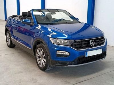 Usado VW T-Roc Style 110 CV (80 kW) 2021 Azul SUV