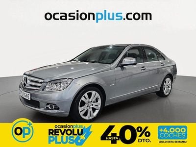 Usado Mercedes C220 Avantgarde 170 CV (125 kW) 2008 Gris Berlina