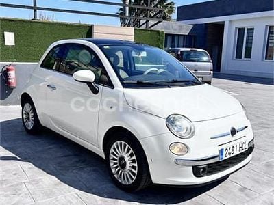 Usado Fiat 500 69 CV (50 kW) 2011 Blanco Berlina