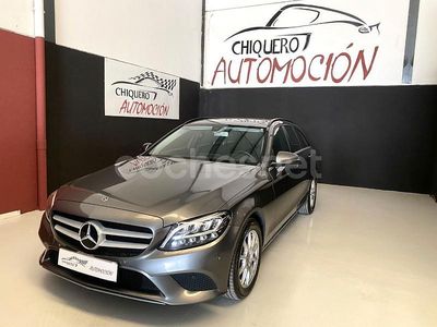 Usado Mercedes C200 160 CV (117 kW) 2019 Gris / plata Familiar