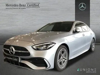 Usado Mercedes C200 163 CV (119 kW) 2023 Plata hightech