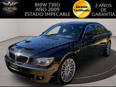 Usado BMW 730L Comfort Edition 231 CV (169 kW) 2008 Negro Berlina