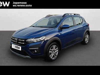 Azul Usado 2021 Dacia Sandero Comfort Berlina | 12.360 € (Precio justo)