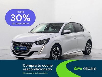 Usado Peugeot 208 Allure 100 CV (73 kW) 2021 Blanco Utilitario