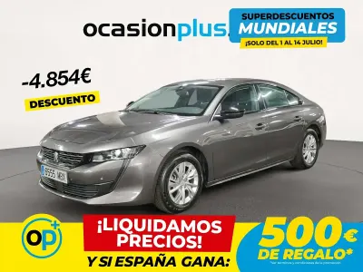 Usado Peugeot 508 Active 131 CV (96 kW) 2022 Gris Berlina