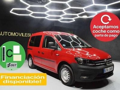 Rojo Usado 2020 VW Caddy Monovolumen | 12.799 € (Precio justo)
