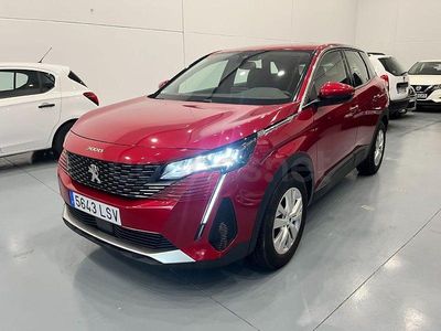 Usado Peugeot 3008 Active 130 CV (95 kW) 2021 Rojo SUV