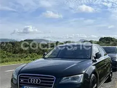 Usado Audi A8 250 CV (183 kW) 2011 Negro Berlina